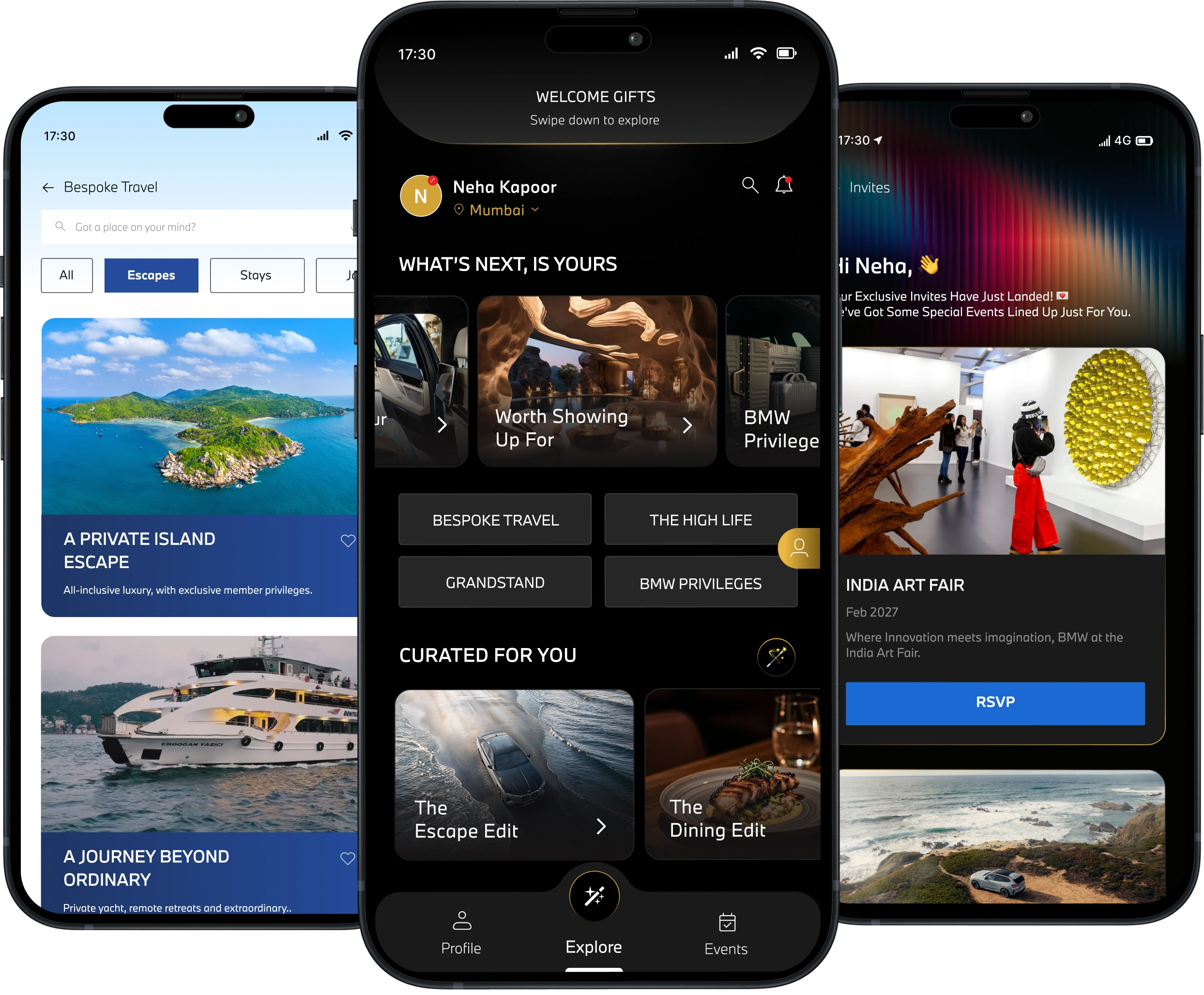 BMW Excellence Club app: curated escapes, lifestyle privileges, and exclusive events